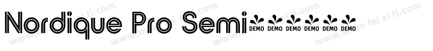 Nordique Pro Semi字体转换